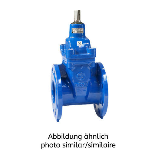 Absperrschieber DN150 PN10 GG-25 DIN 3352/F4-2C Flansch gebohrt nach PN10/PN16 nach DIN EN 1092-1/2