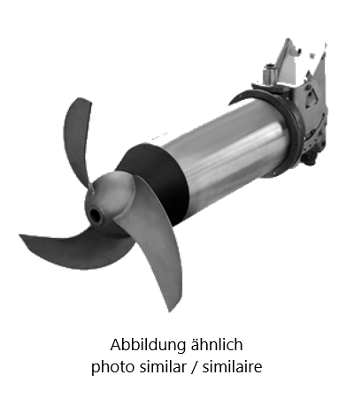 Amamix C 2227/14 YDG inkl. Halterung für Vierkantrohr