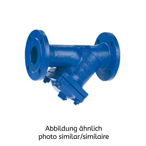 BOA-S mit Einfachsieb Gehäuse EN-GJL-250, PN 6, DN 40