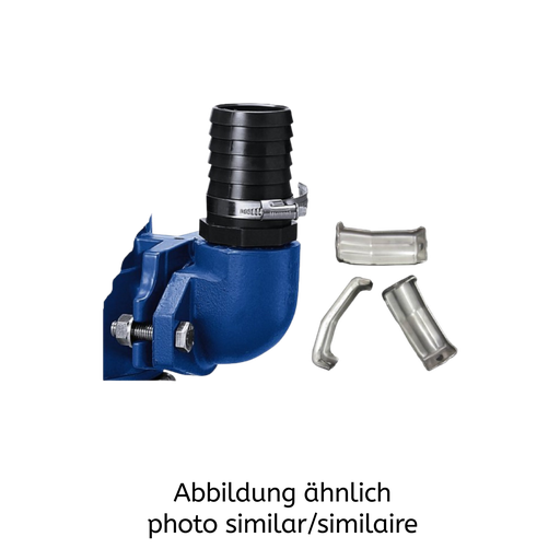 Druckleitungsanschluss Klemmverbindung DN50 RP 2 PE-HD 63