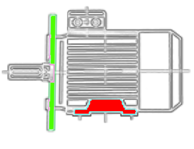 Motor 11 kW, 4-polig, 160M, B35, 50/60Hz, 400/690V, IE3